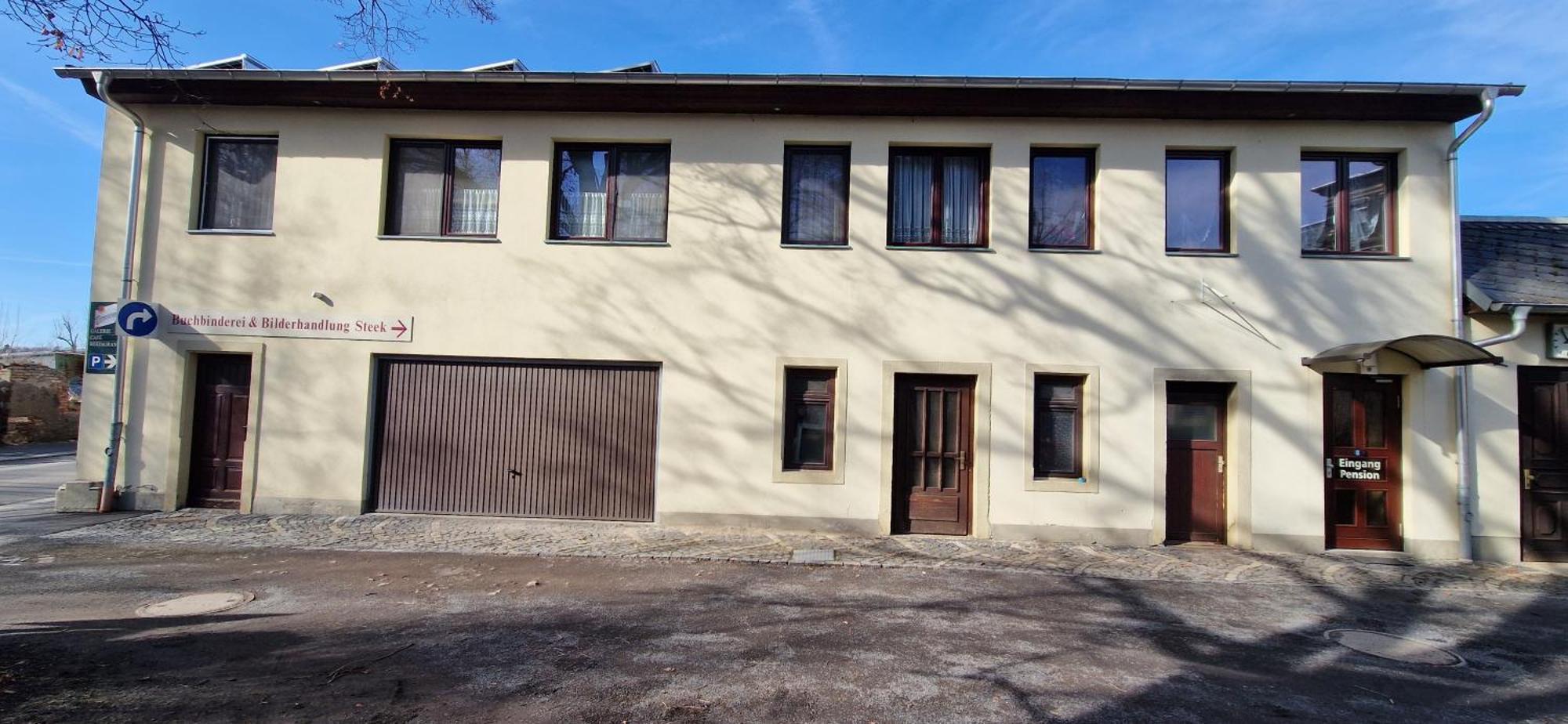 Galeriecafe Und Pension Ambiente Zittau Extérieur photo